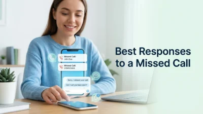 Best Responses to a Missed Call