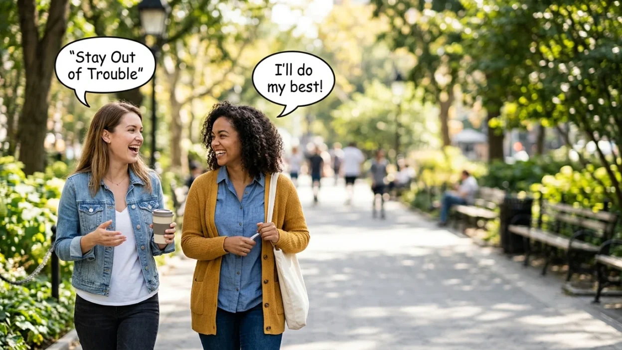 Best Responses to “Stay Out of Trouble