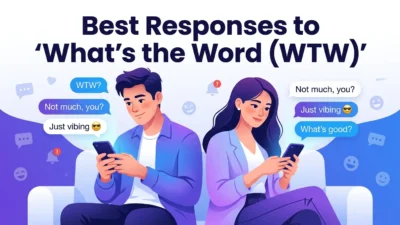 Best Responses to “What’s the Word