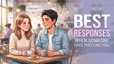 Best Responses When Someone Says They Like You
