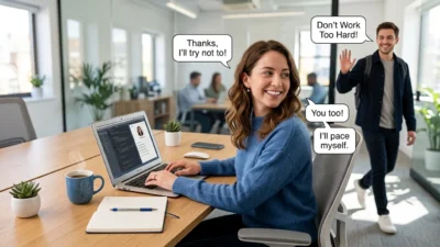 Correct Responses to Don’t Work Too Hard