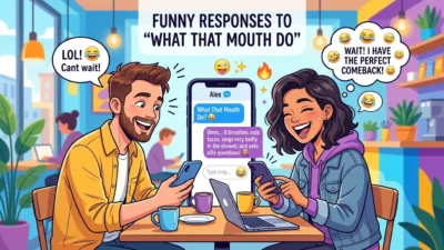 Funny Responses to What That Mouth Do