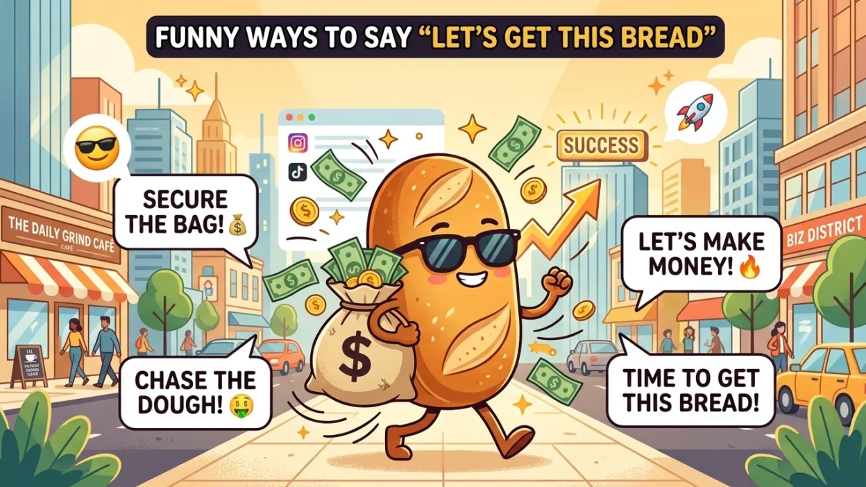 Funny Ways to Say Let’s Get This Bread