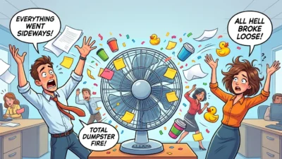 Hilarious Alternatives for Shit Hit the Fan