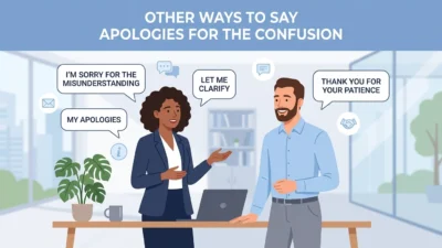 Other Ways to Say Apologies for the Confusion