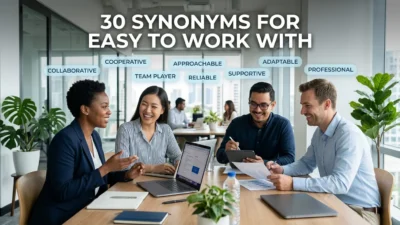 Synonyms for Easy to Work With