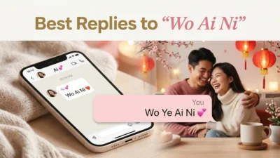 Best Replies to “Wo Ai Ni”
