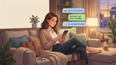 Best Responses to “Just Got Home from Work”