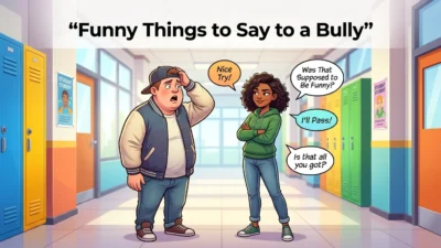 Funny Things to Say to a Bully