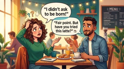 Best Responses to “I Didn’t Ask to Be Born”