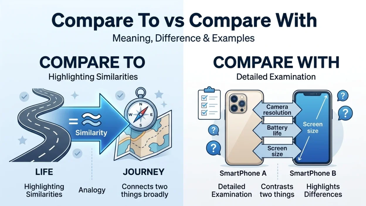 Compare To vs Compare With