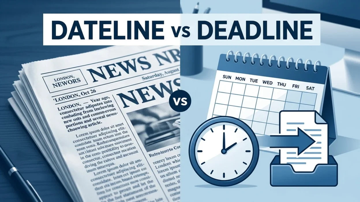 Dateline or Deadline