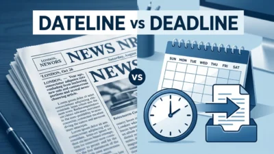 Dateline or Deadline
