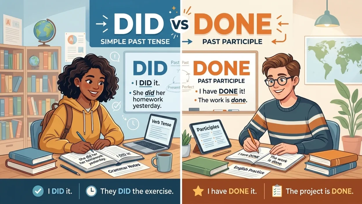 Did vs Done