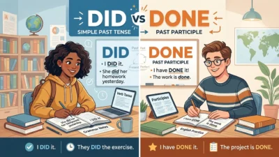 Did vs Done
