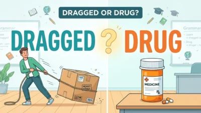 Dragged or Drug