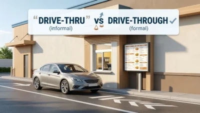 Drive Thru or Drive Through