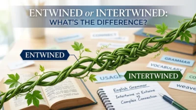 Entwined or Intertwined