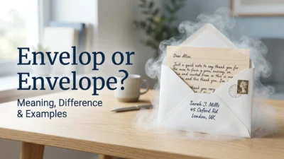 Envelop or Envelope