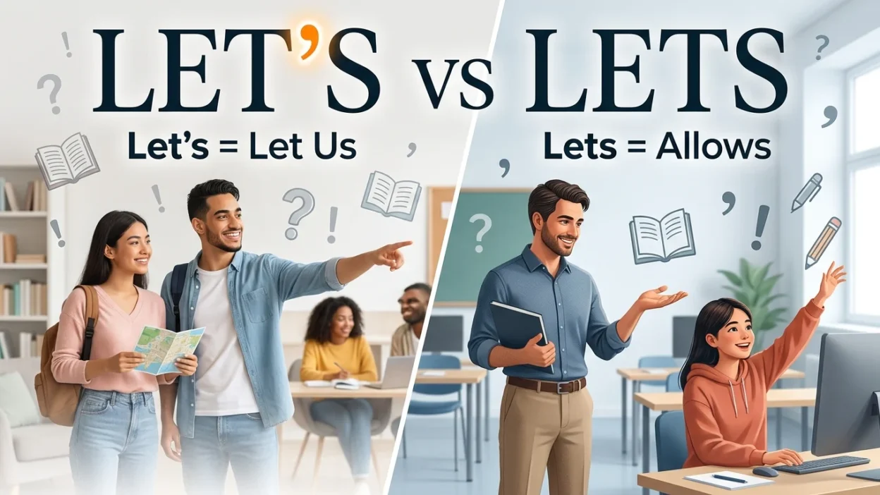 Let’s vs Lets