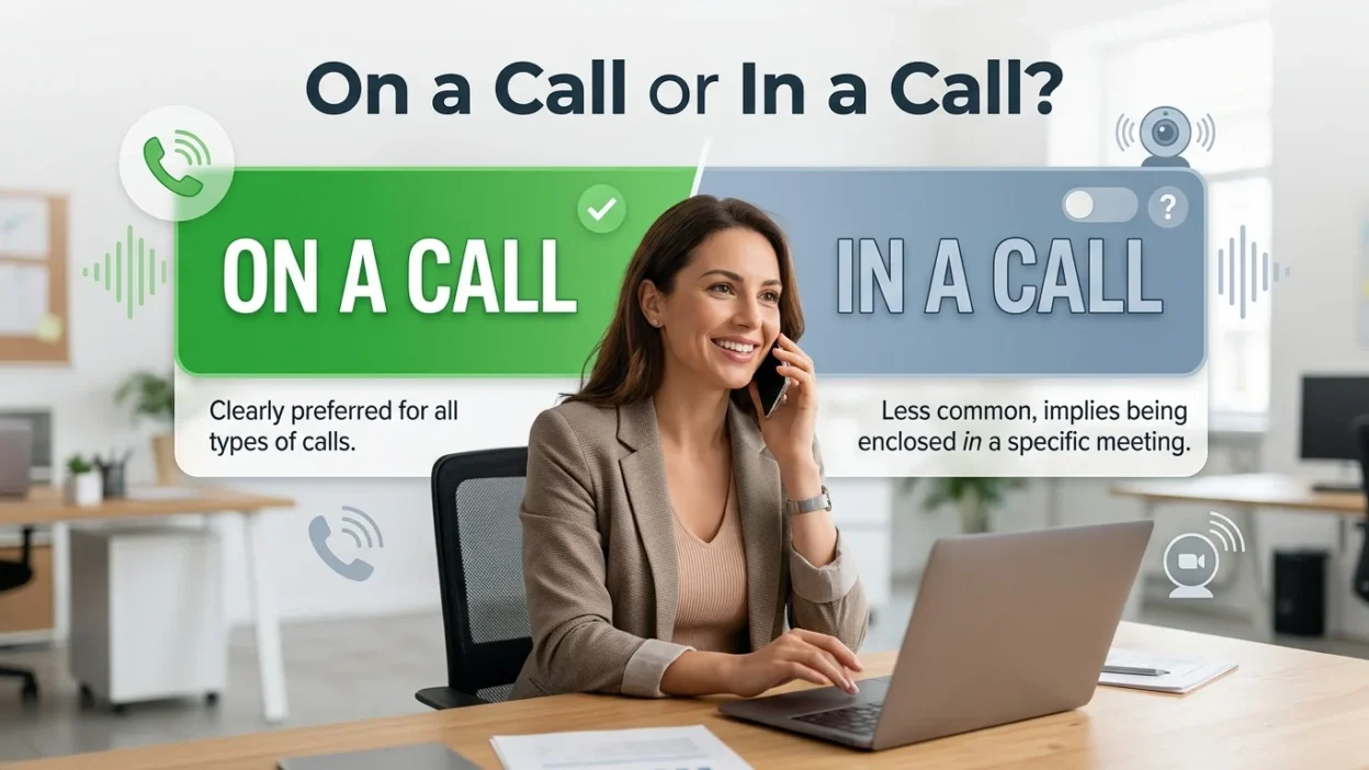 On a Call or In a Call