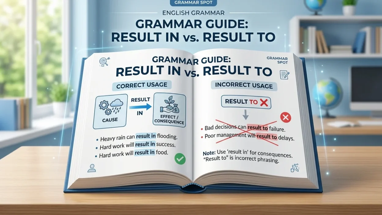 Result In or Result To