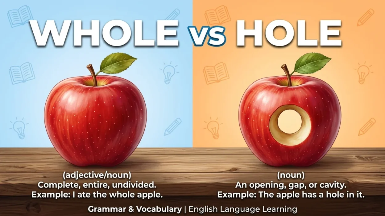 Whole vs Hole
