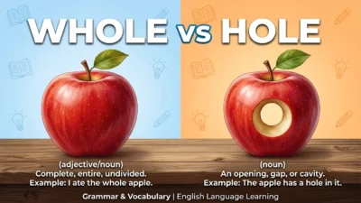 Whole vs Hole