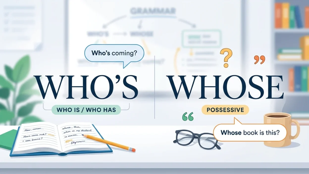 Who’s vs Whose