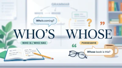 Who’s vs Whose