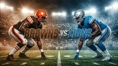 Browns vs Lions