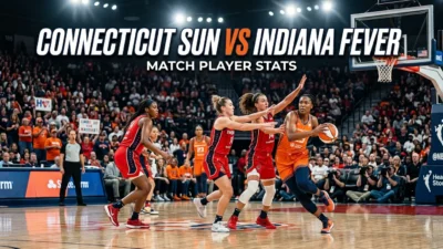 Connecticut Sun vs Indiana Fever Match Player Stats