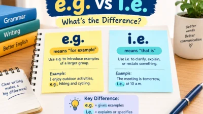 e.g. vs. i.e.
