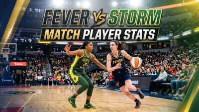 Indiana Fever vs Seattle Storm Match Player Stats