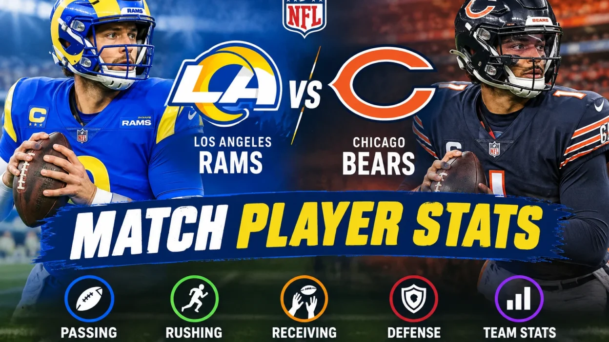 Los Angeles Rams vs Chicago Bears Match Player Stats