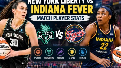 New York Liberty vs Indiana Fever Match Player Stats