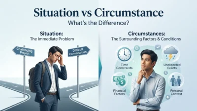 Situation vs Circumstance